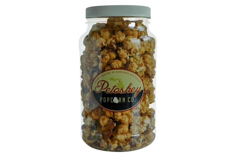 Old Fashioned Double Nut Crunch Caramel Corn