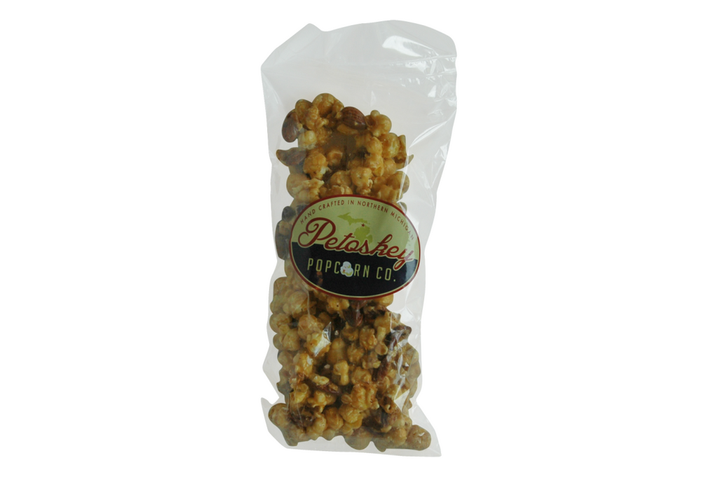 Old Fashioned Double Nut Crunch Caramel Corn